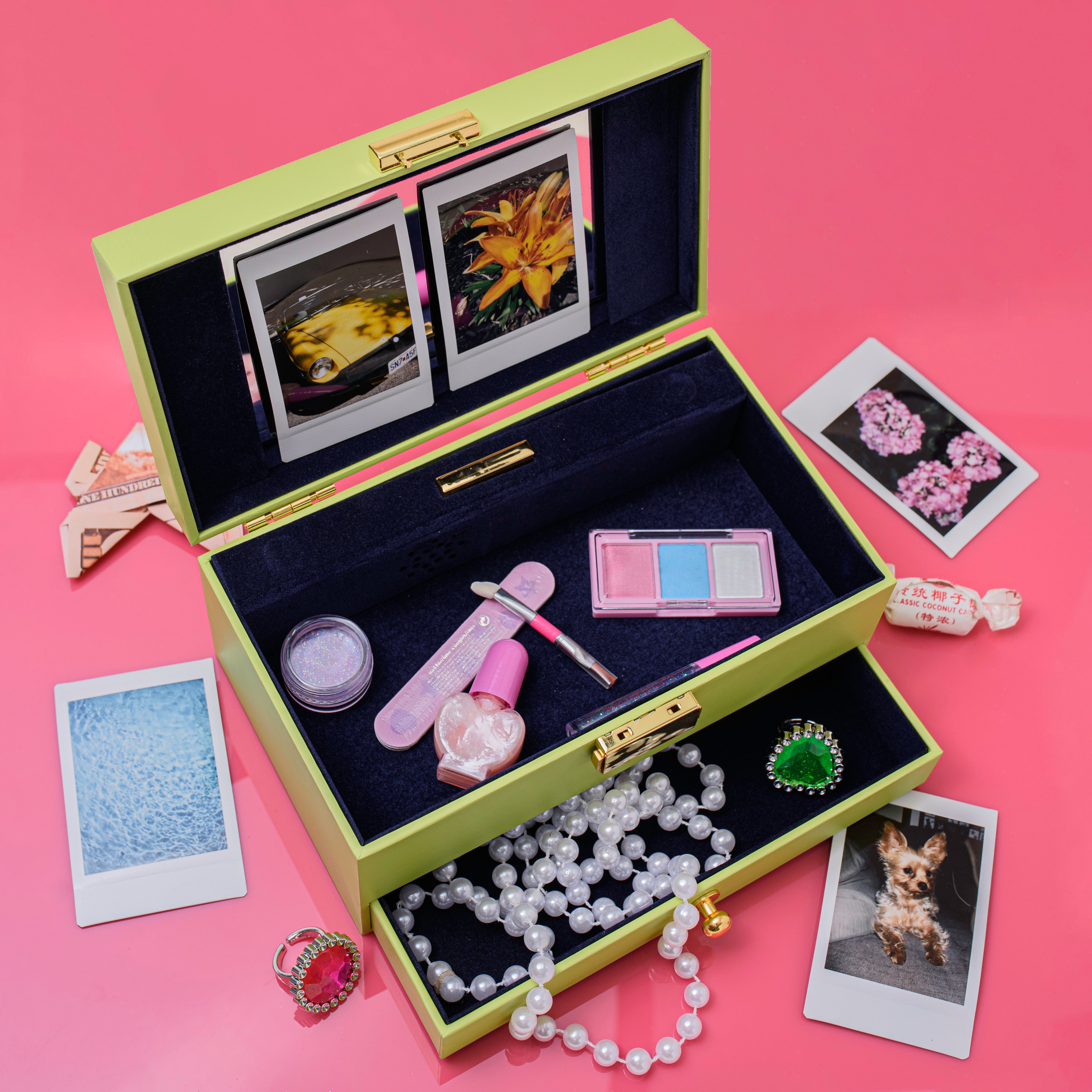 VoiceGift Memory Box – Recordable Keepsake Box for Jewelry