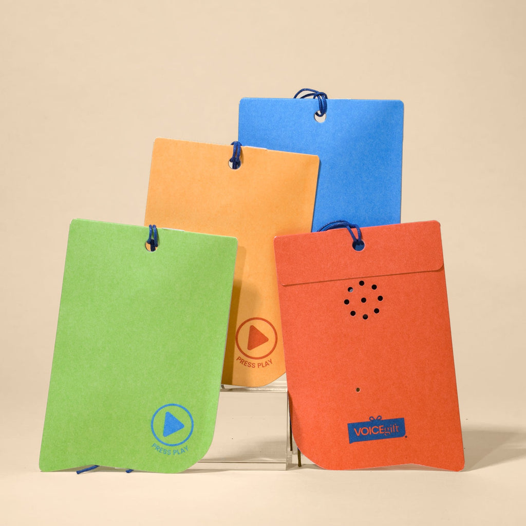 VoiceGift Tag – Recordable Gift Tag for Personal Audio Messages
