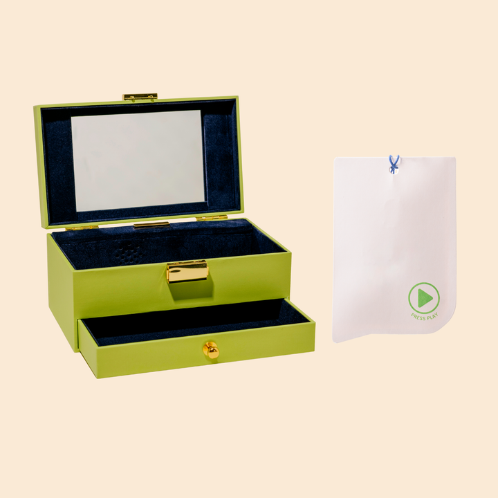 Lime Memory Box + Tag Bundle